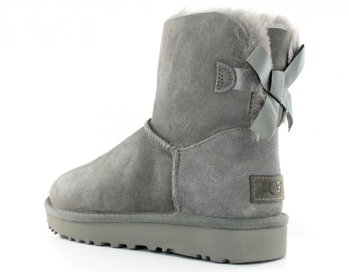 Ugg Mini Bailey Bow Gris