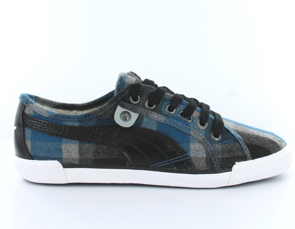 Puma Corsica Plaid NOIR/BLEU