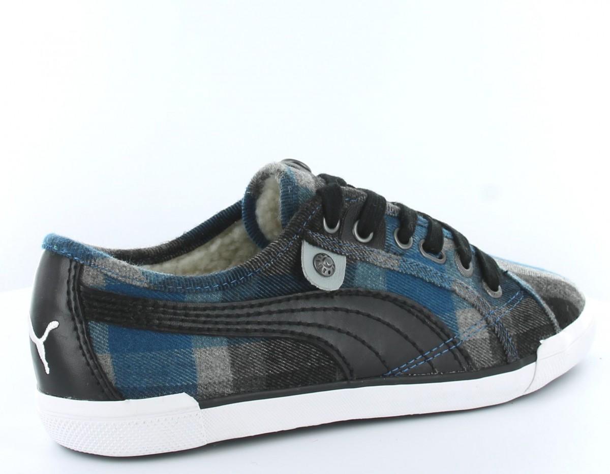 Puma Corsica Plaid NOIR/BLEU