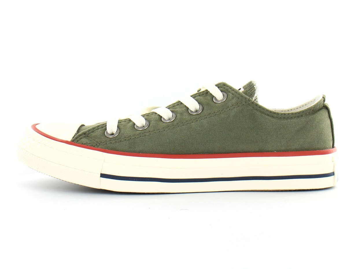 Converse Allstar vintage ox vert-kaki-olive