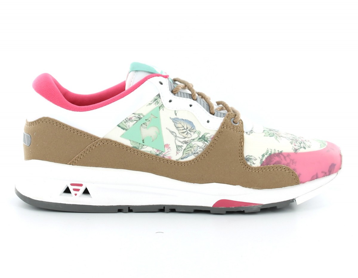 Lecoqsportif 1400 femme Botanic BEIGE/ROSE