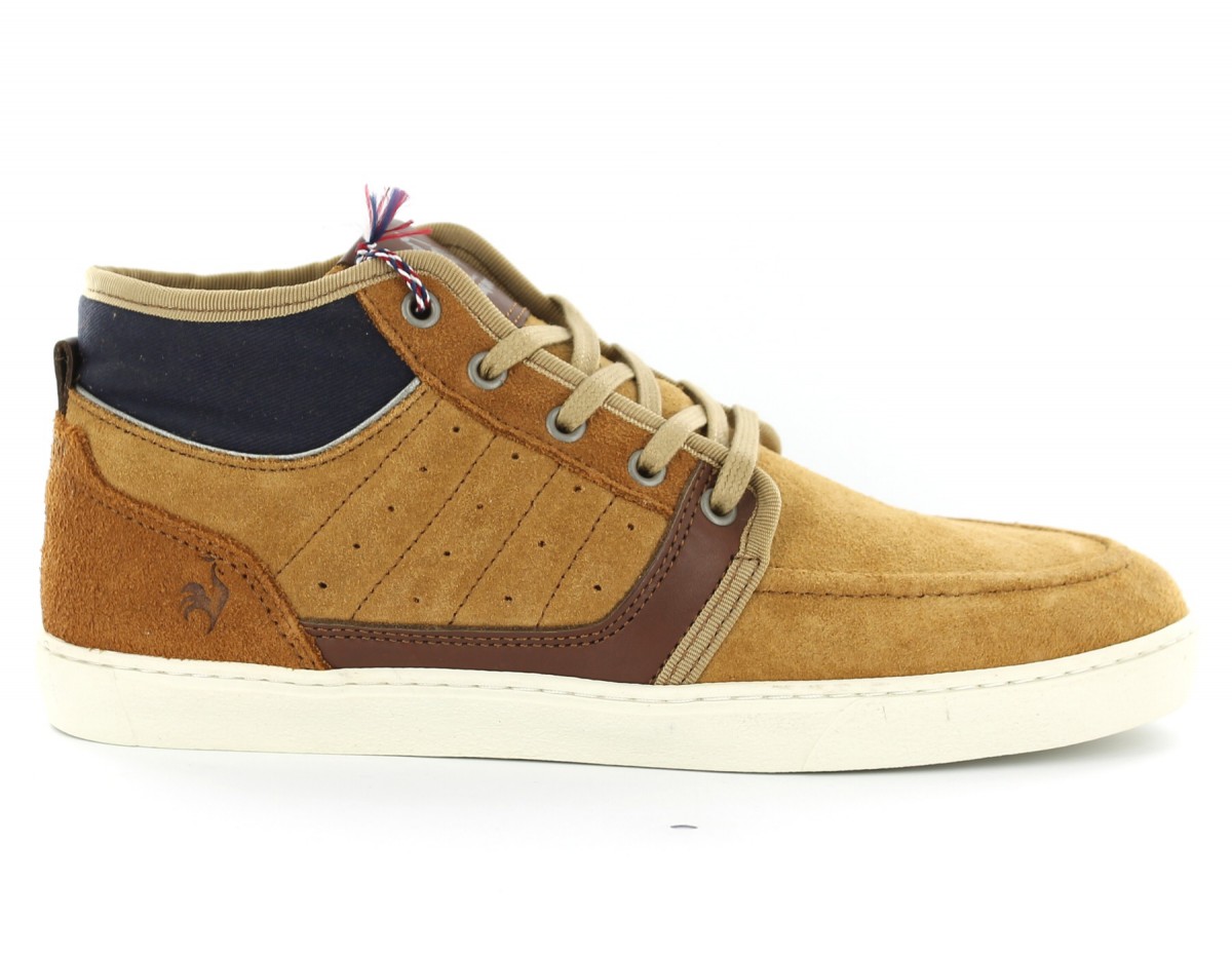 Lecoqsportif Perpignan Demi Suède CAMEL/MARRON