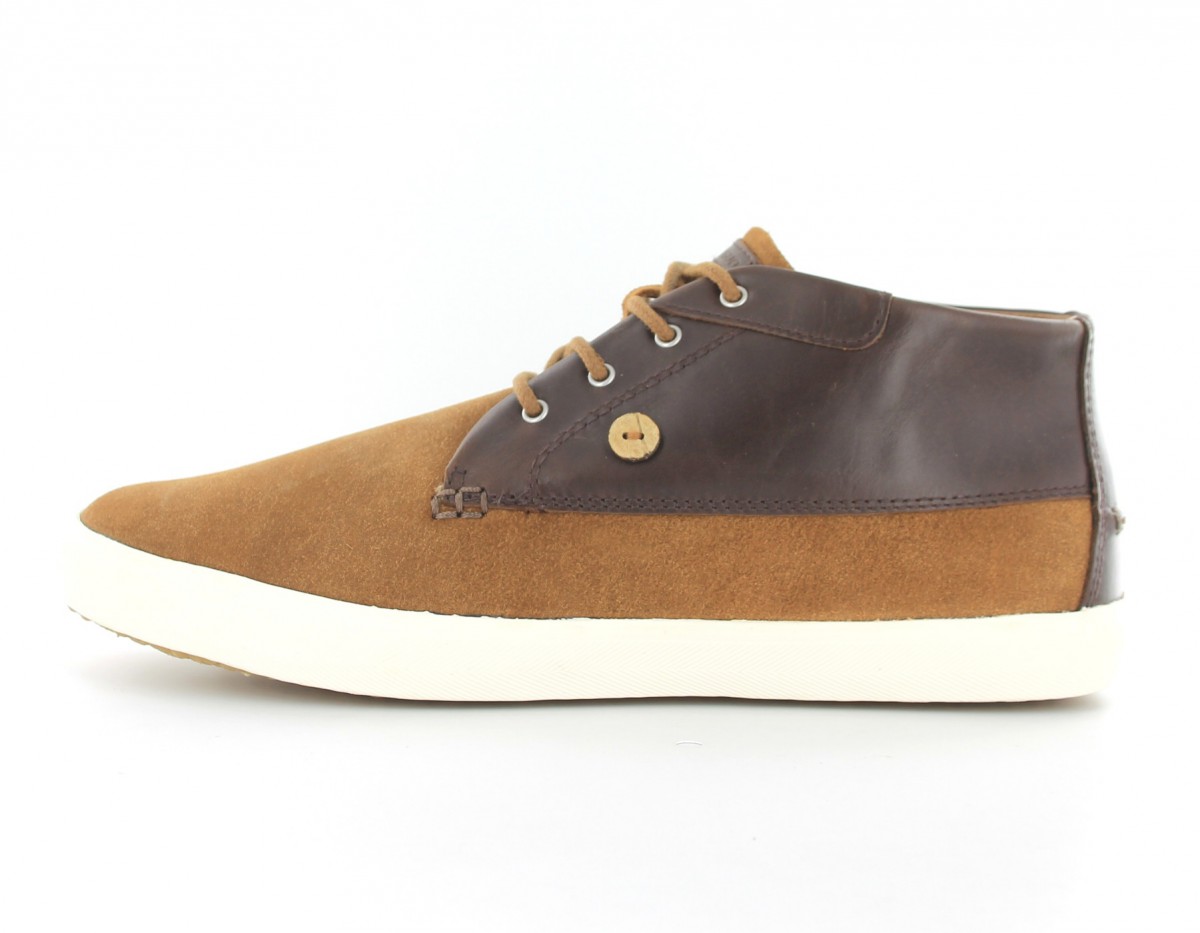 Faguo Wattle Suede Camel-Marron