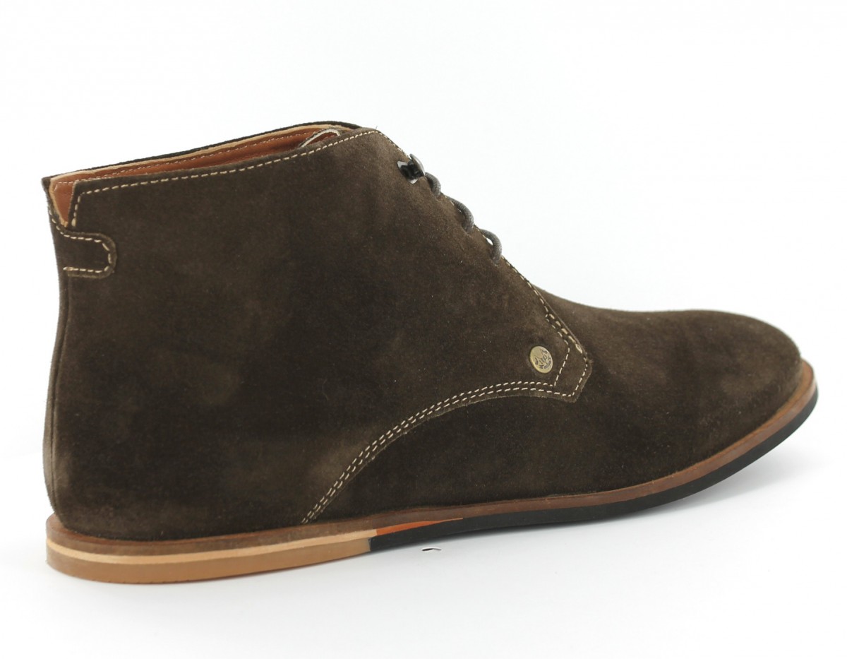 Frank Wright SMITH suede MARRON/MARRON