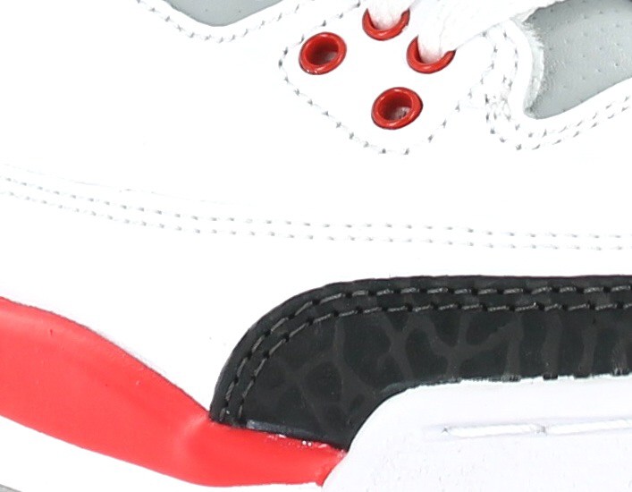 Jordan Air Jordan III (3) Gs Fire red BLANC/ROUGE/NOIR