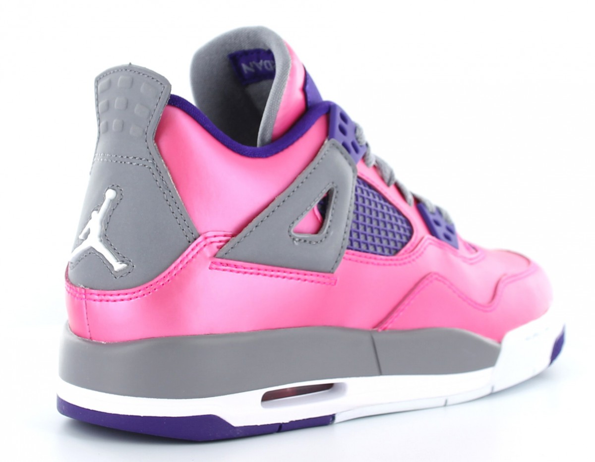 Jordan Air Jordan IV (4) gs Pink Foil ROSE/BLANC