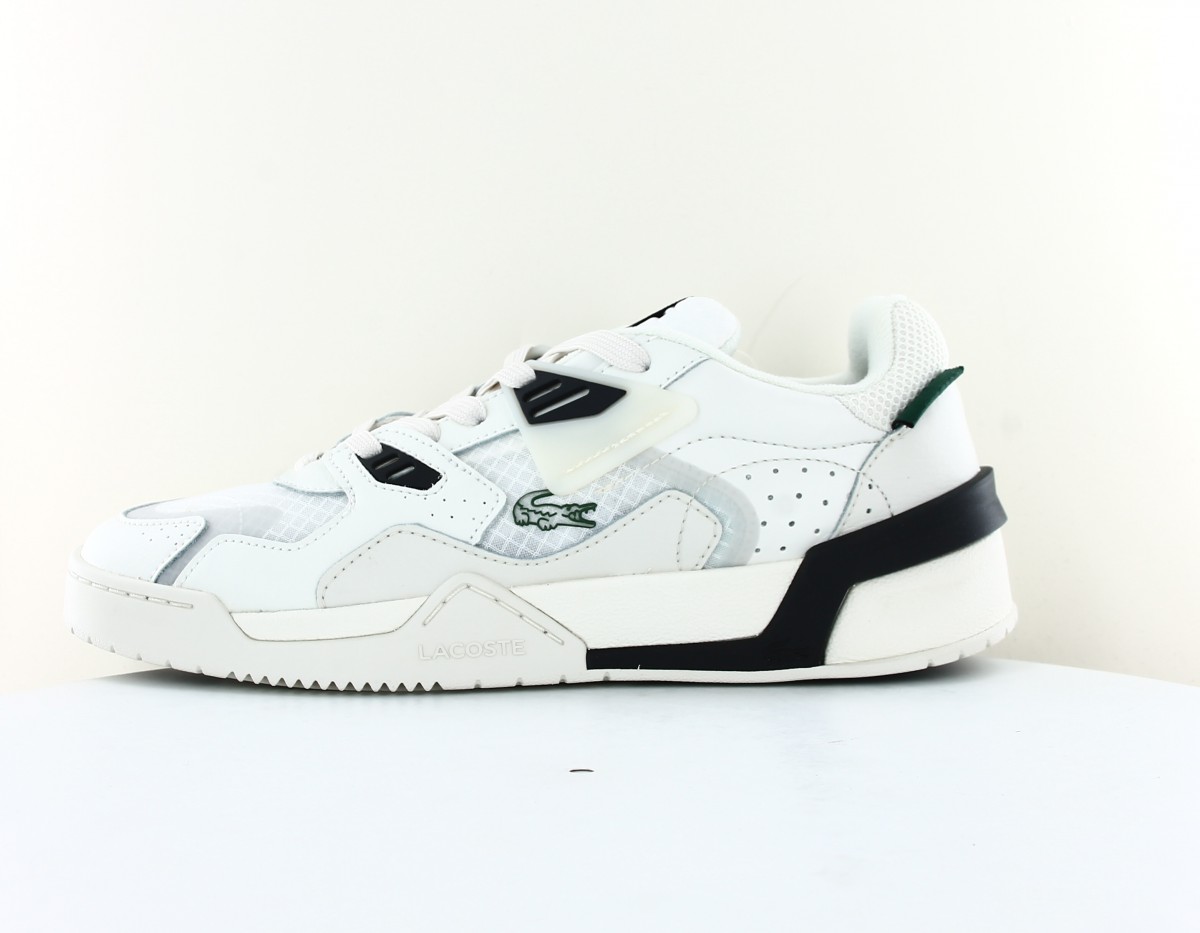 Lacoste Lt 125 leather blanc noir vert