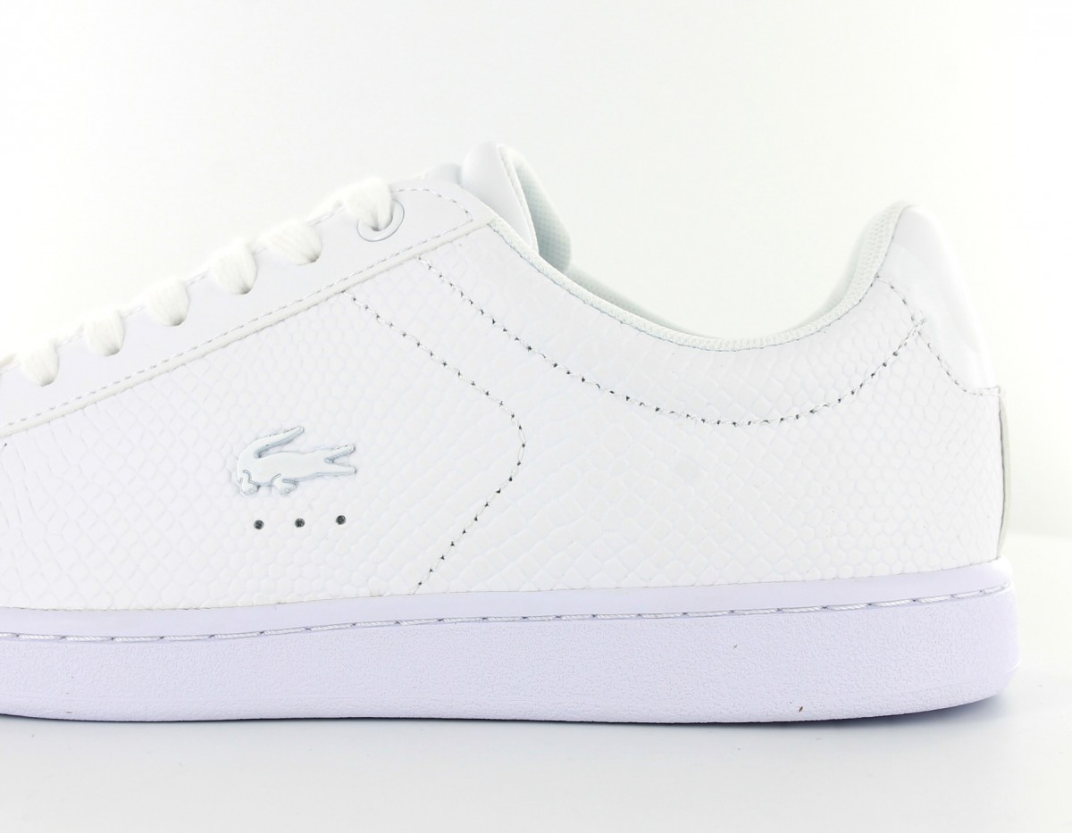 Lacoste Carnaby 317 femme blanc blanc