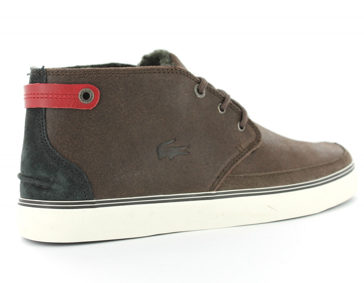 Lacoste Clavel 17 SRM MARRON/BLANC