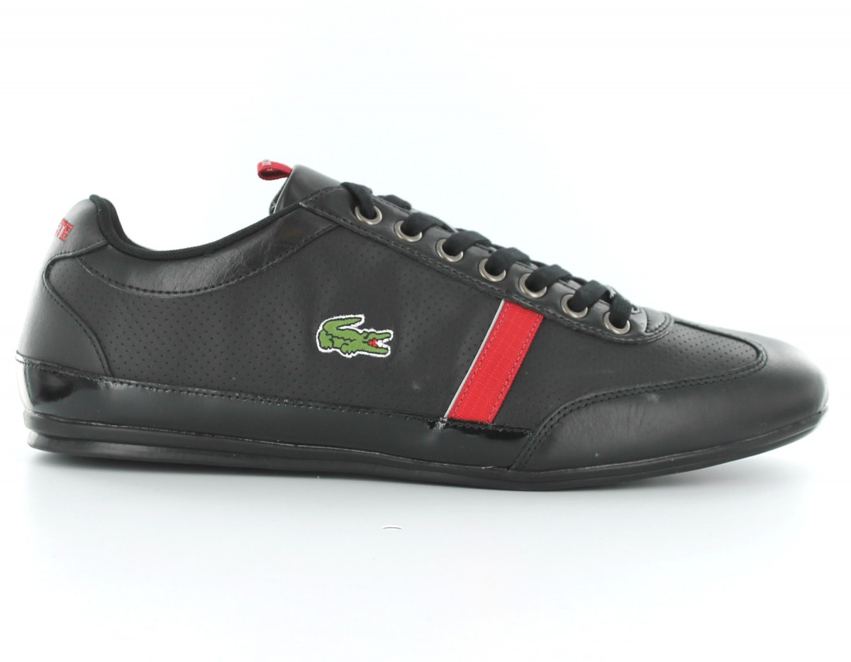 Lacoste Misano LPP NOIR/NOIR/ROUGE