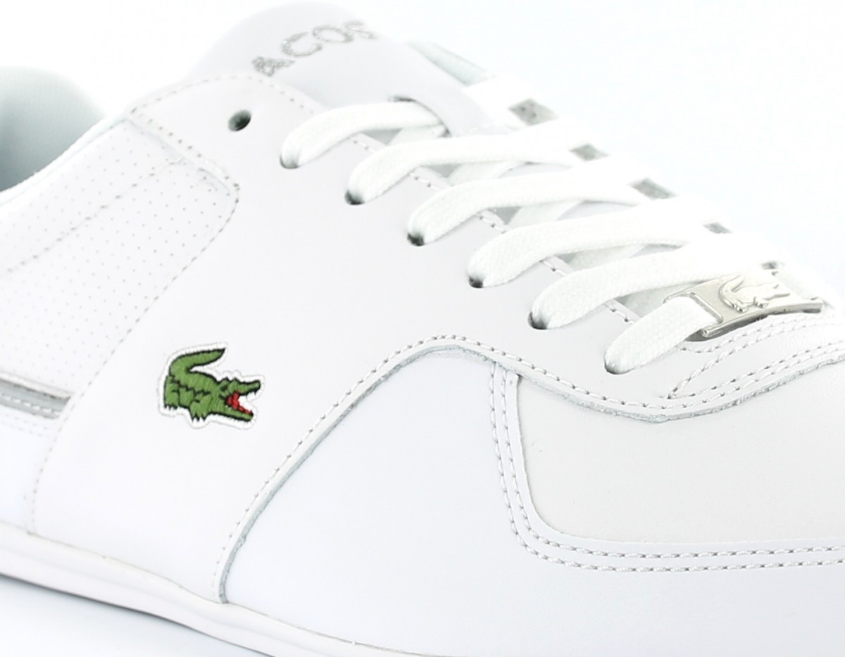 Lacoste Taloire Sport Nal SPM BLANC/SILVER