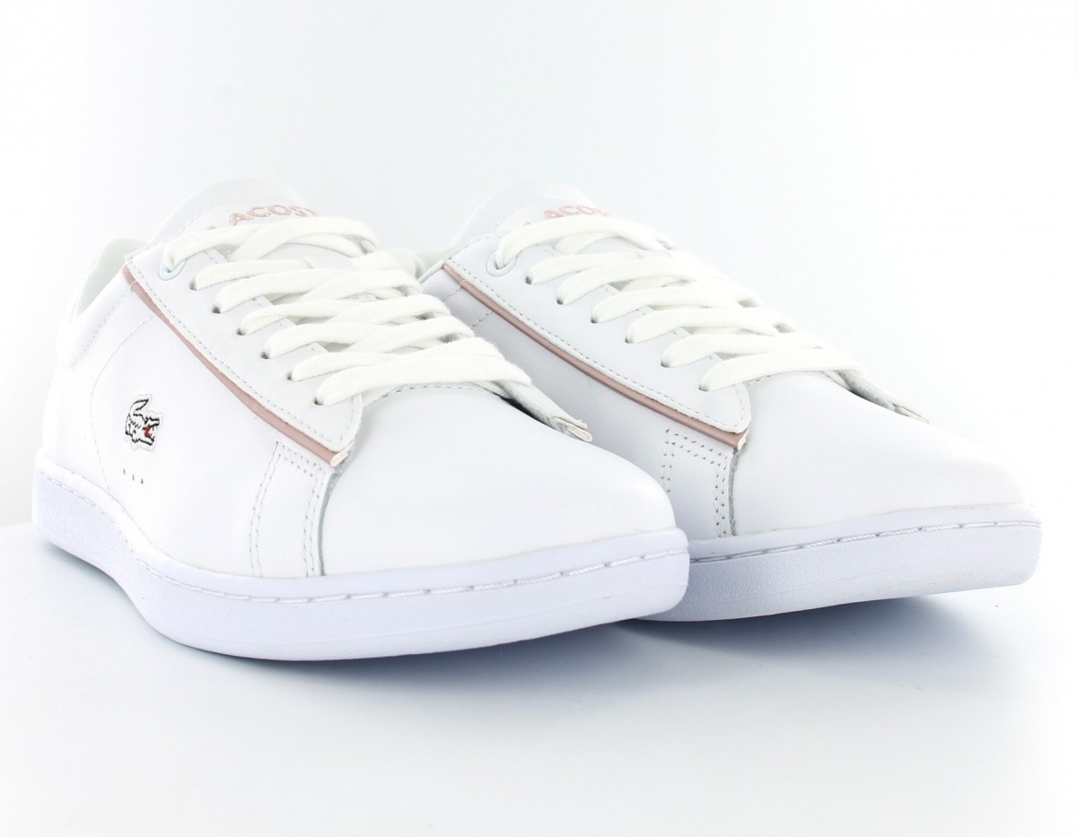 Lacoste Carnaby Evo 217 Blanc-Rose