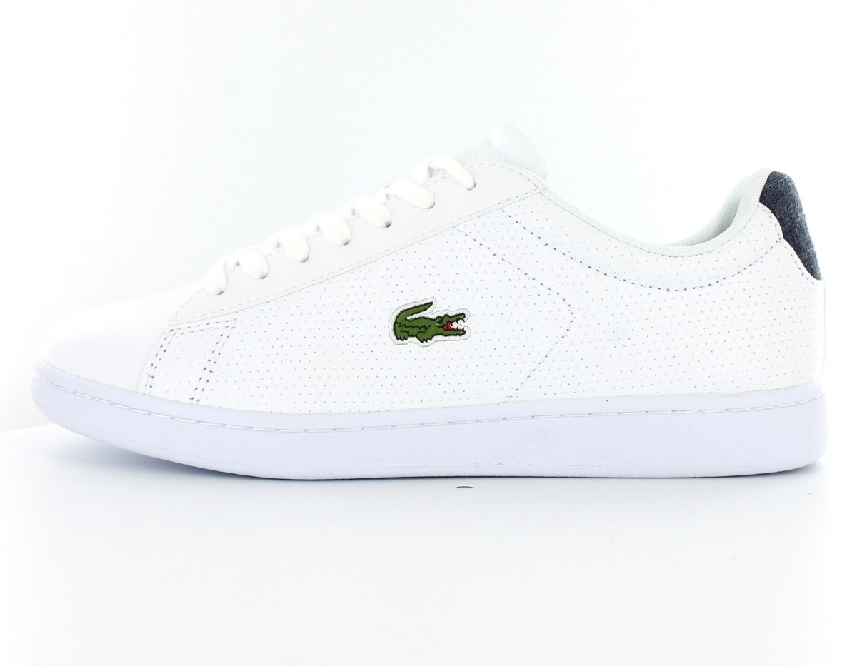 Lacoste Carnaby Evo 217 Spm Blanc-Bleu