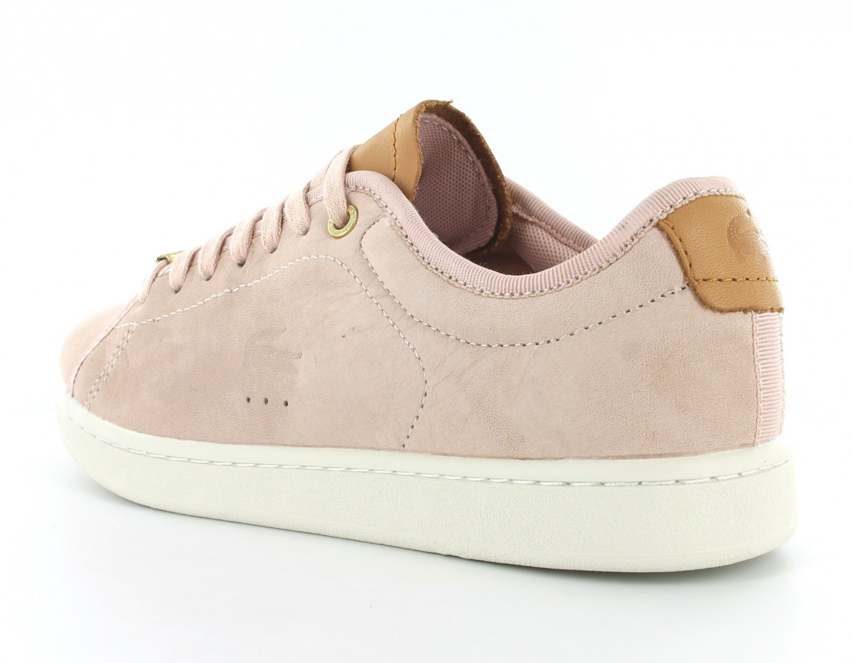 Lacoste Carnaby evo 317 Suede Rose-Blanc