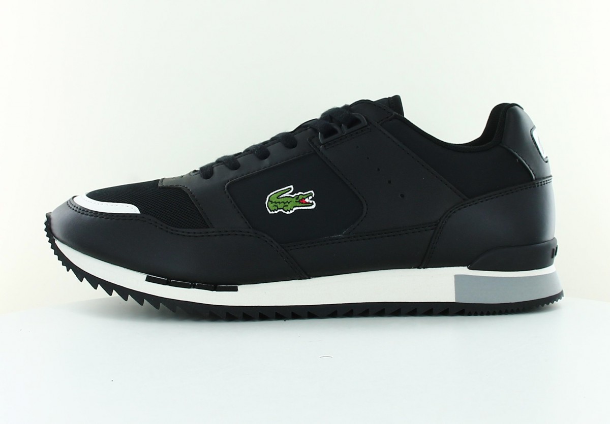 Lacoste Partner piste noir blanc