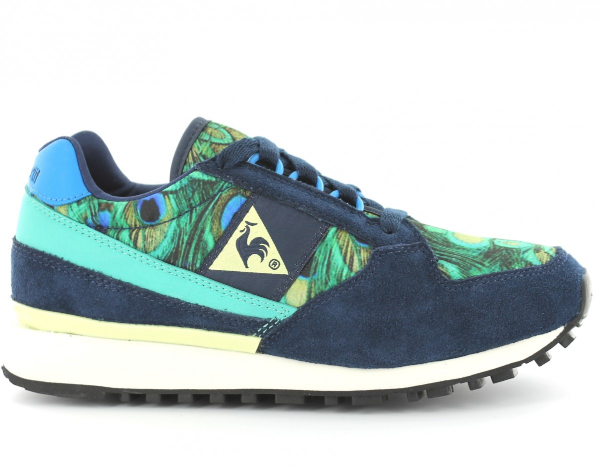 Lecoqsportif Eclat 89 print femme PEACOK/BLEU