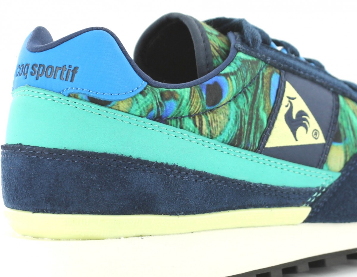 Lecoqsportif Eclat 89 print femme PEACOK/BLEU