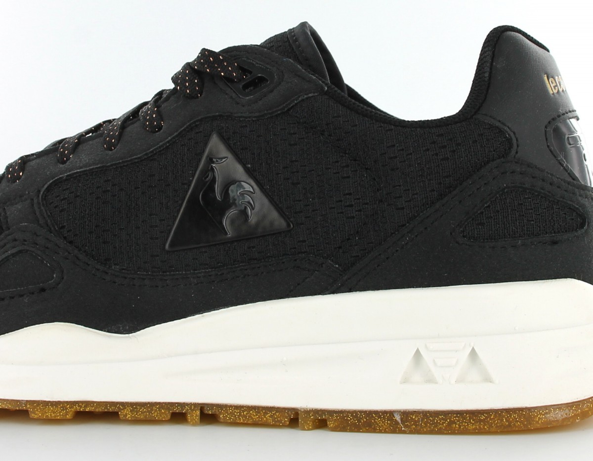 Lecoqsportif Lcs R900 Metallic Black-Gold