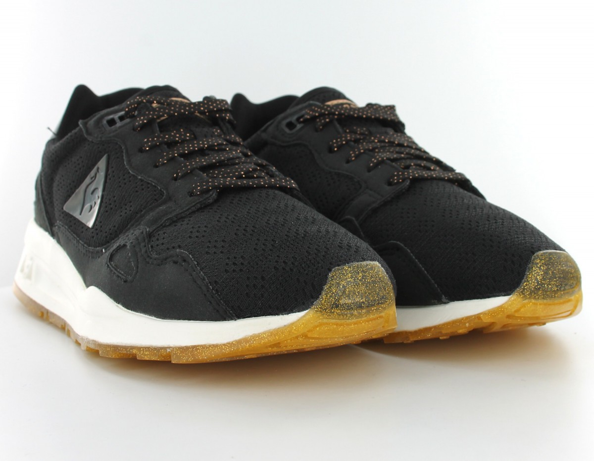 Lecoqsportif Lcs R900 Metallic Black-Gold