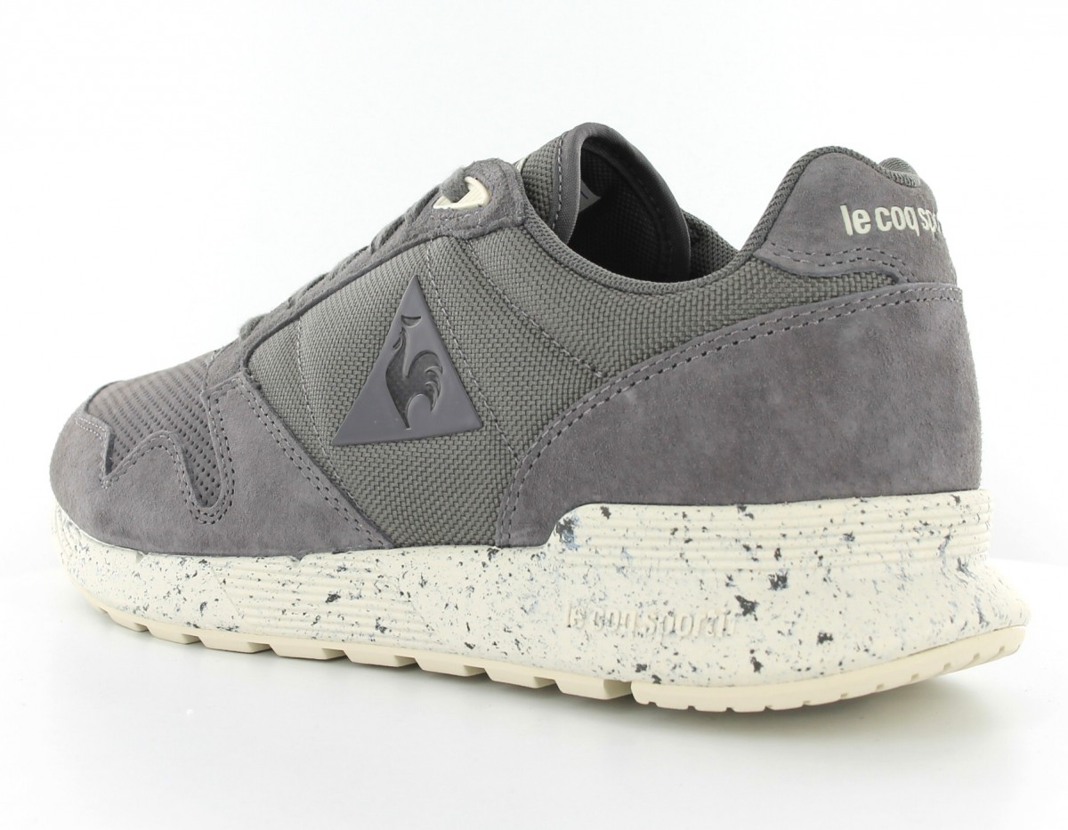 Lecoqsportif Omega x Premium Granit Gris-Blanc