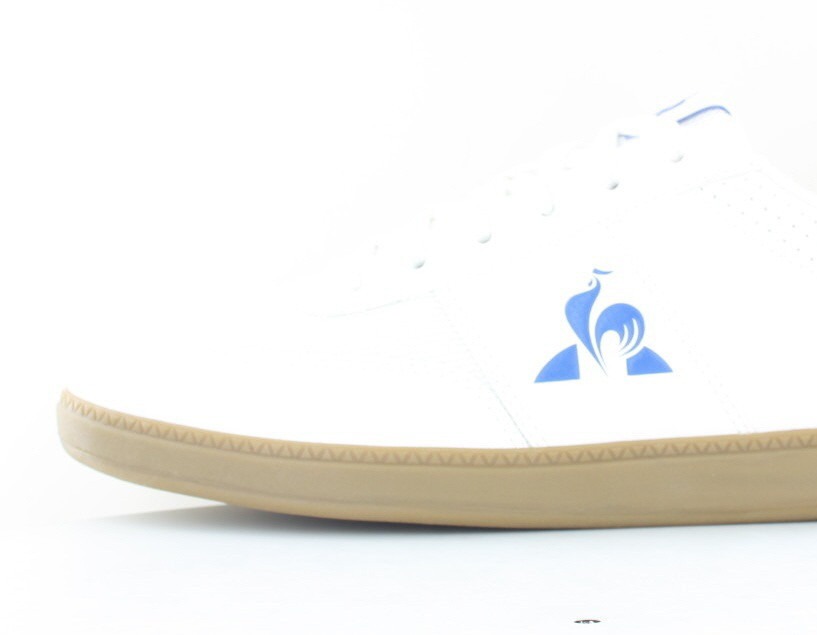 Lecoqsportif Lcs derby 1 blanc bleu gomme