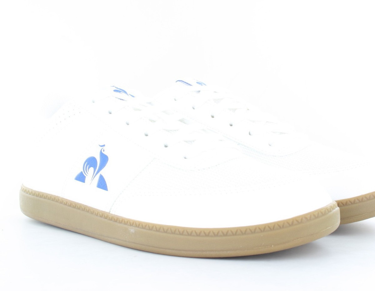 Lecoqsportif Lcs derby 1 blanc bleu gomme