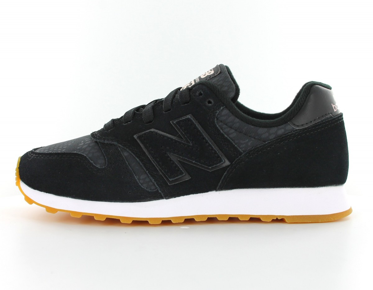 New Balance 373 Femme Suede noir-noir