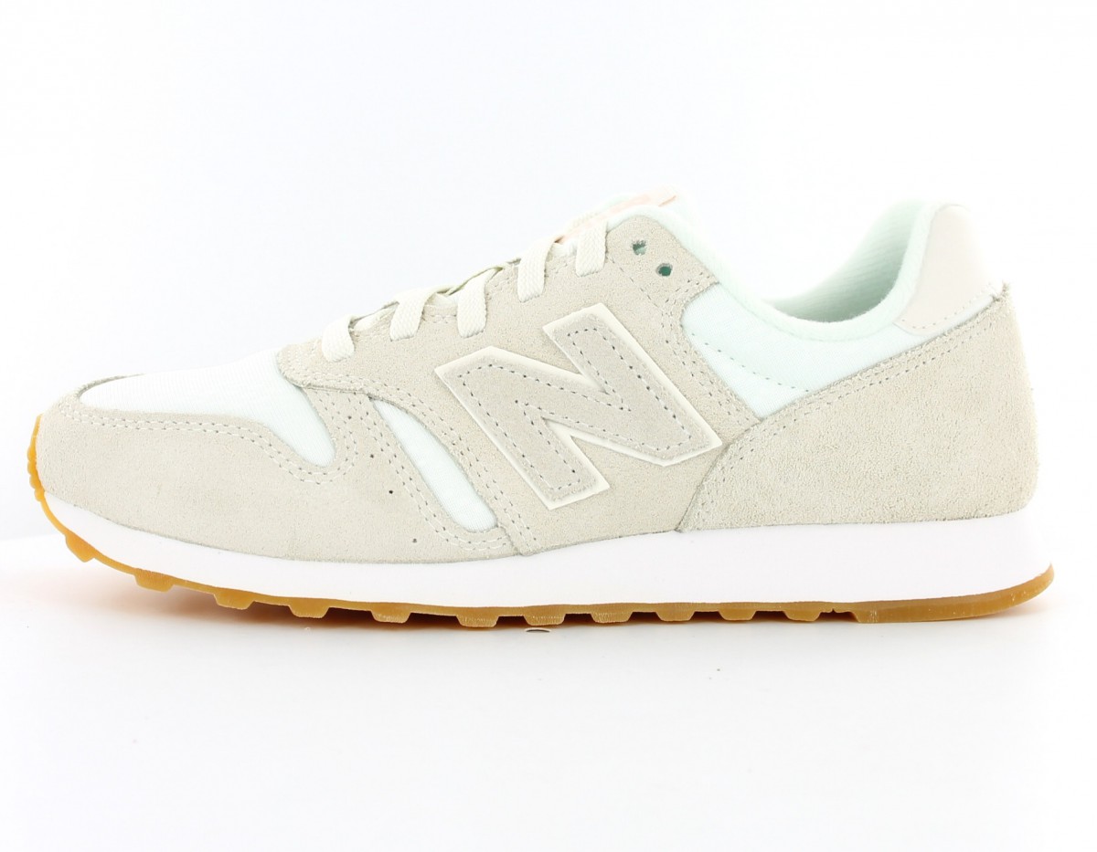 New Balance 373 Femme Suede Beige Cream-Gomme