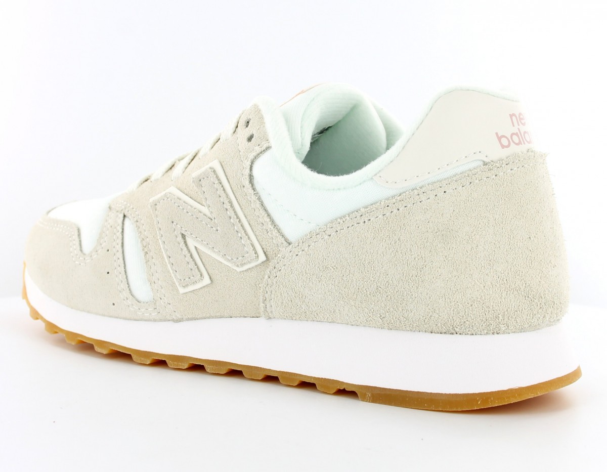 New Balance 373 Femme Suede Beige Cream-Gomme