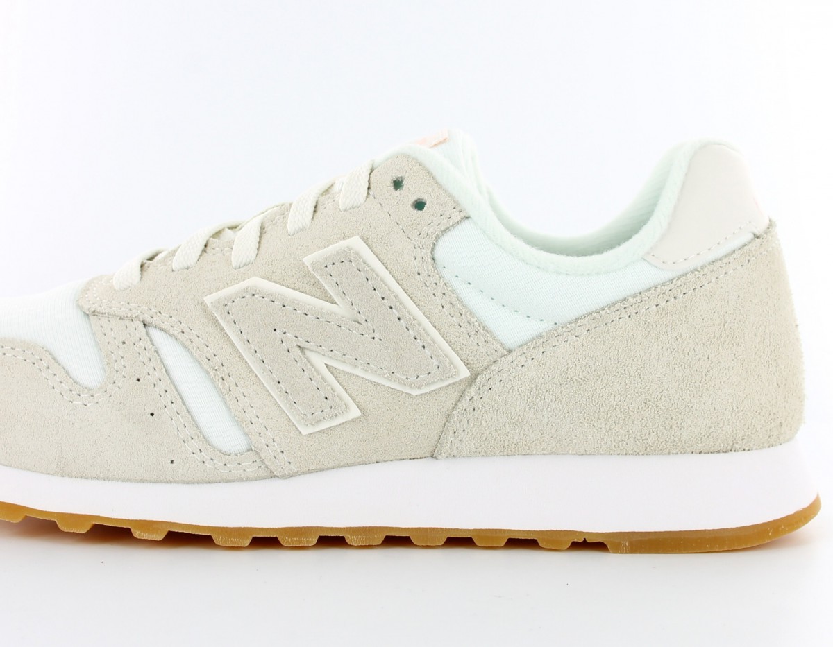 New Balance 373 Femme Suede Beige Cream-Gomme