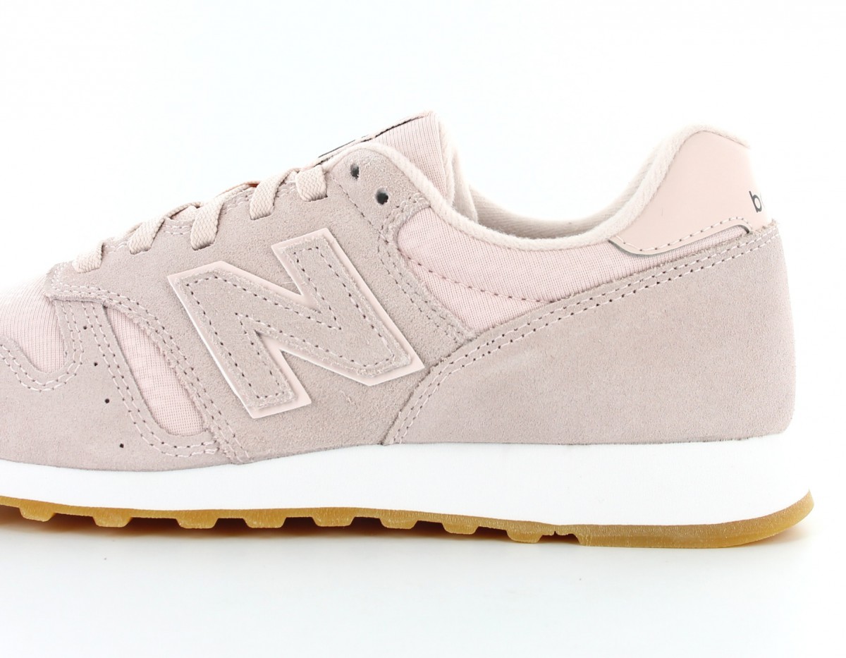 New Balance 373 Femme Suede Rose-Gomme