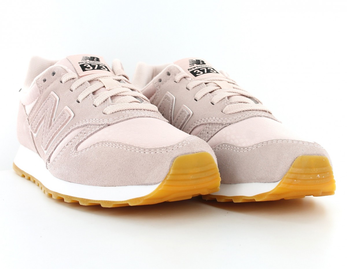 New Balance 373 Femme Suede Rose-Gomme