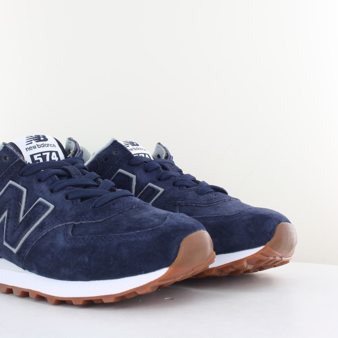 New Balance 574 bleu marine gris
