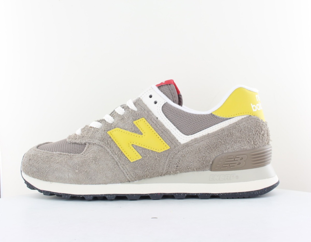 New Balance 574 marron jaune beige