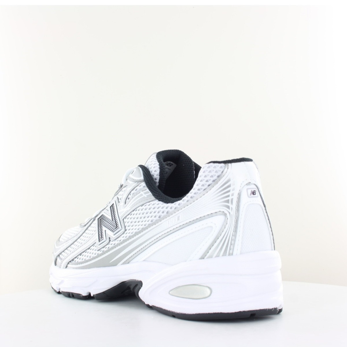 New Balance 740 blanc argent noir