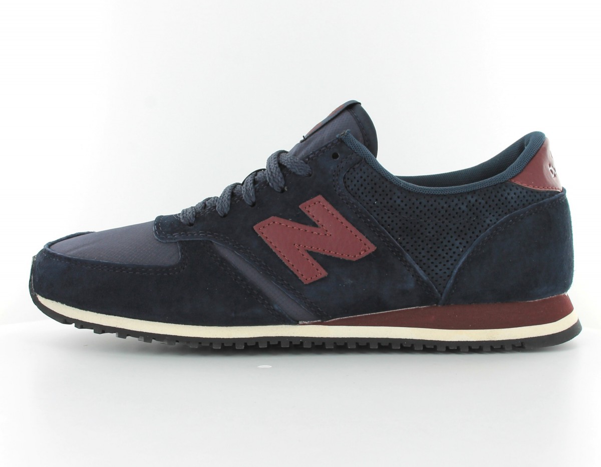 New Balance 420 Suede Homme bleu-marine-bordeaux