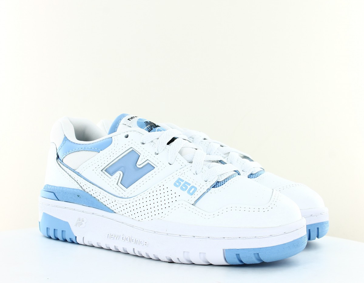 New Balance 550 blanc bleu ciel