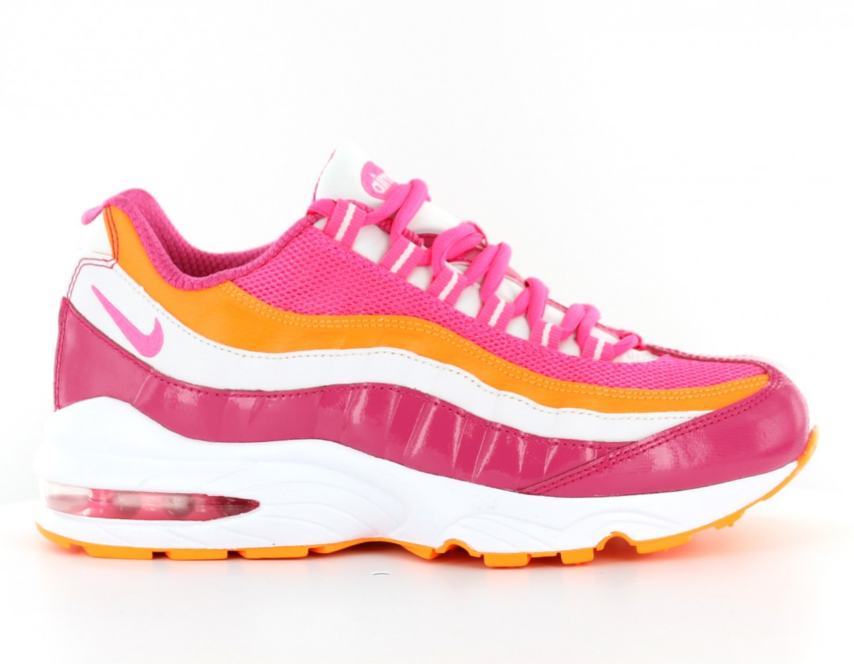 Nike Air max 95 femme ROSE/BLANC