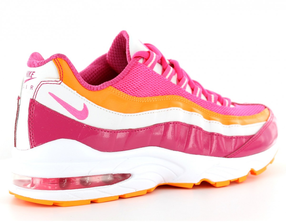 Nike Air max 95 femme ROSE/BLANC