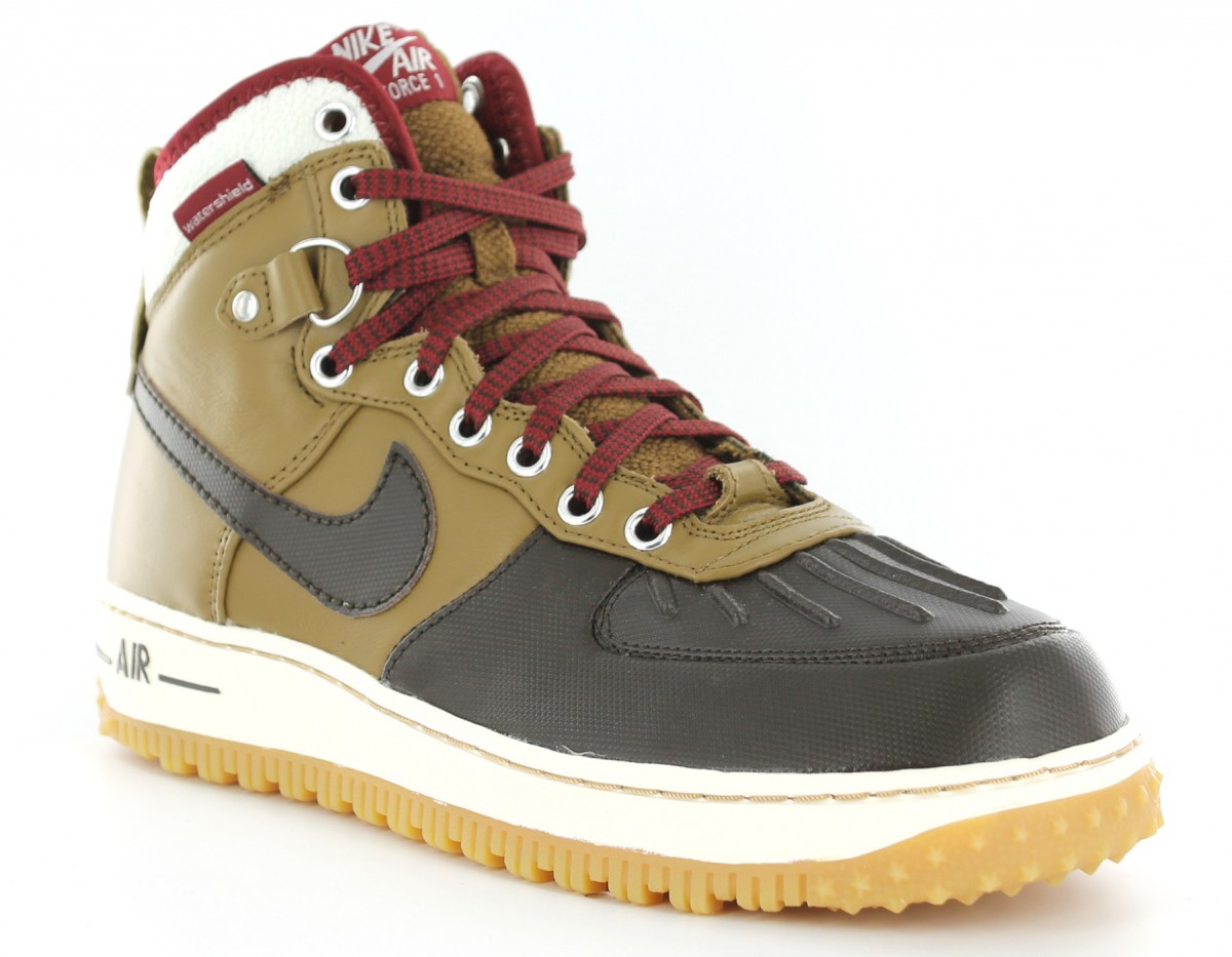 Nike Air Force 1 Duckboot KAKI/MARRON