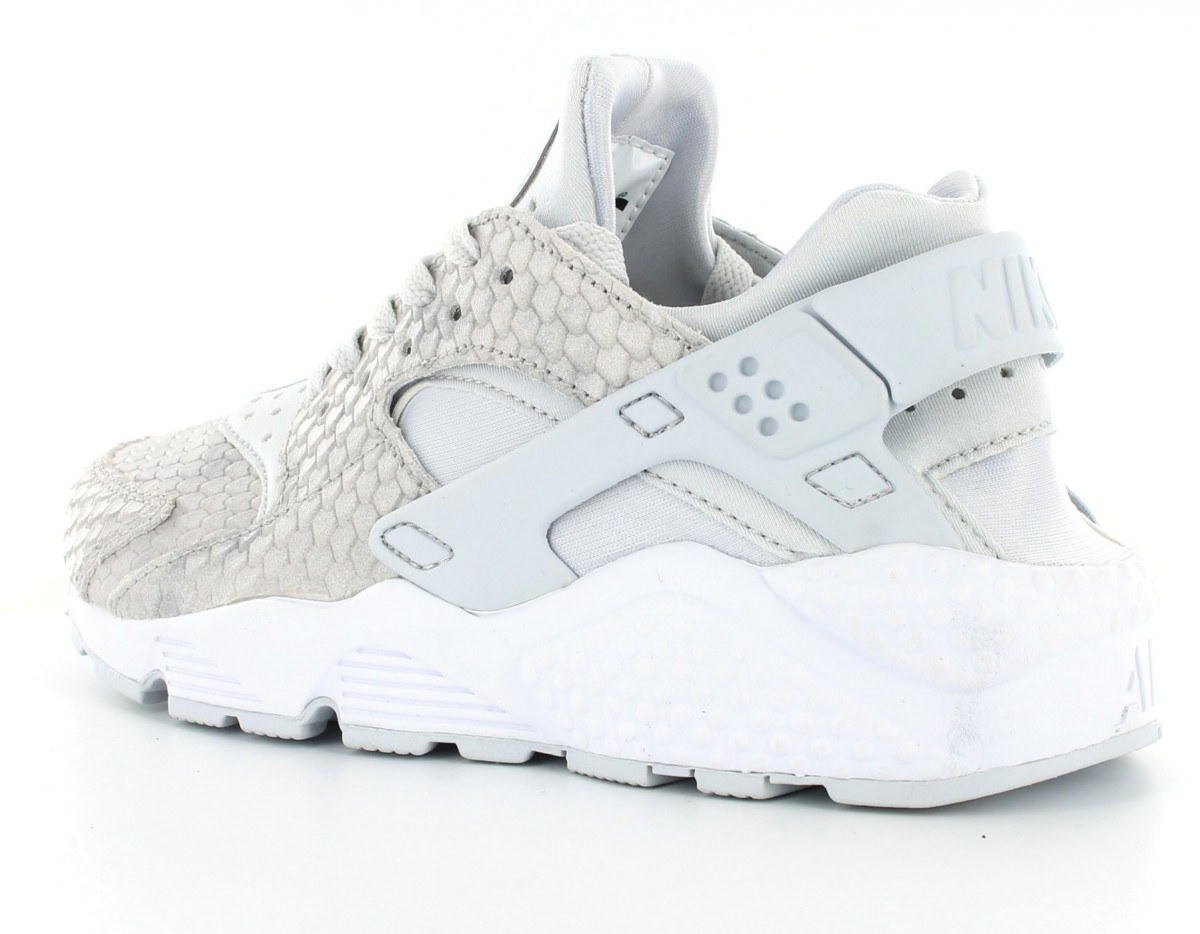 nike huarache femme grise