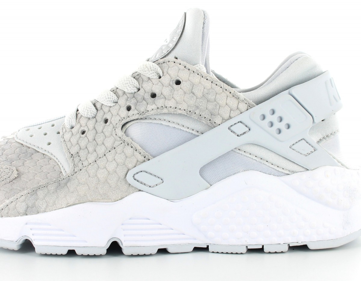 Nike Air Huarache Run Premium gris silver