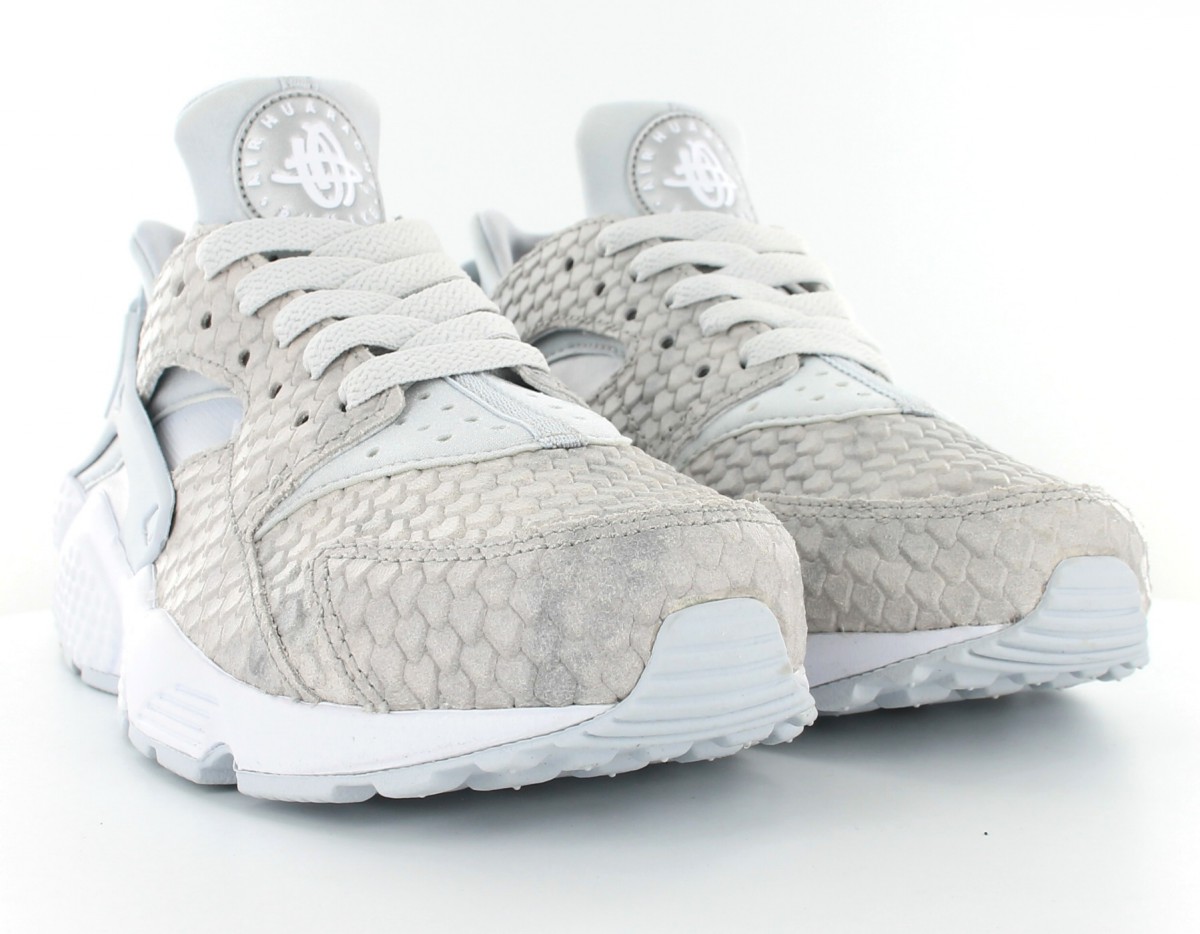 nike huarache femme grise