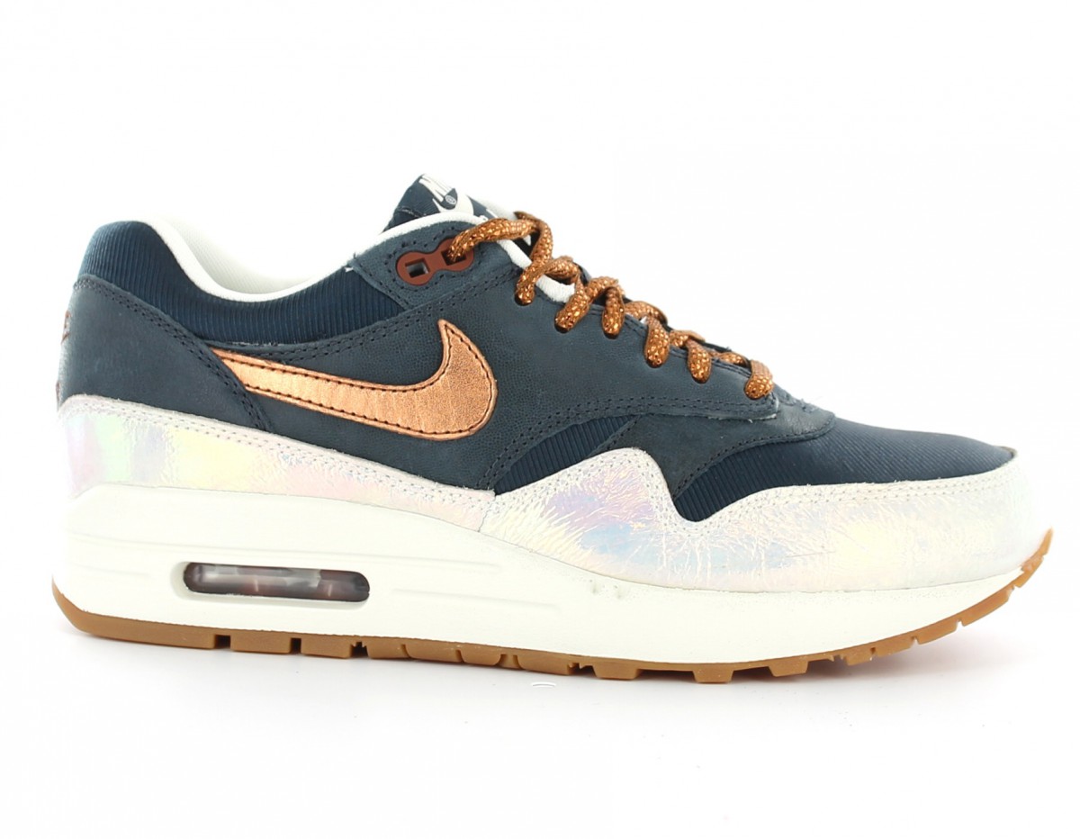 Nike Air Max 1 Wmns Premium BLEU/CUIVRE