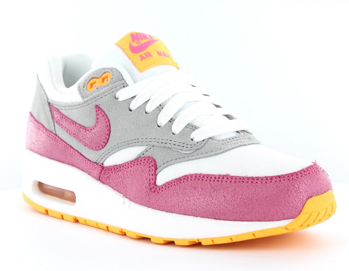 Nike Air Max 1 BLANC/GRIS/ROSE