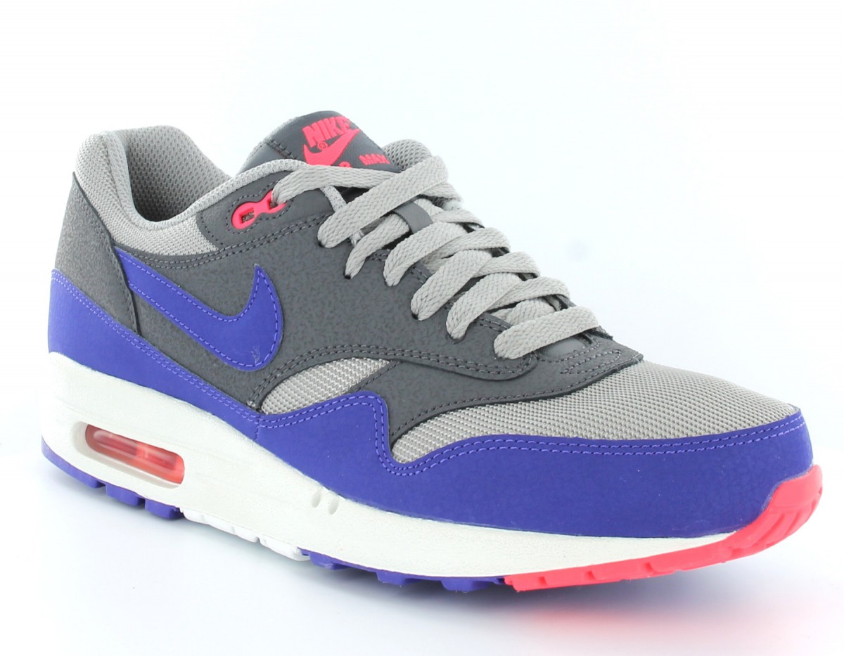 Nike Air Max 1 essential GRIS/BLEU