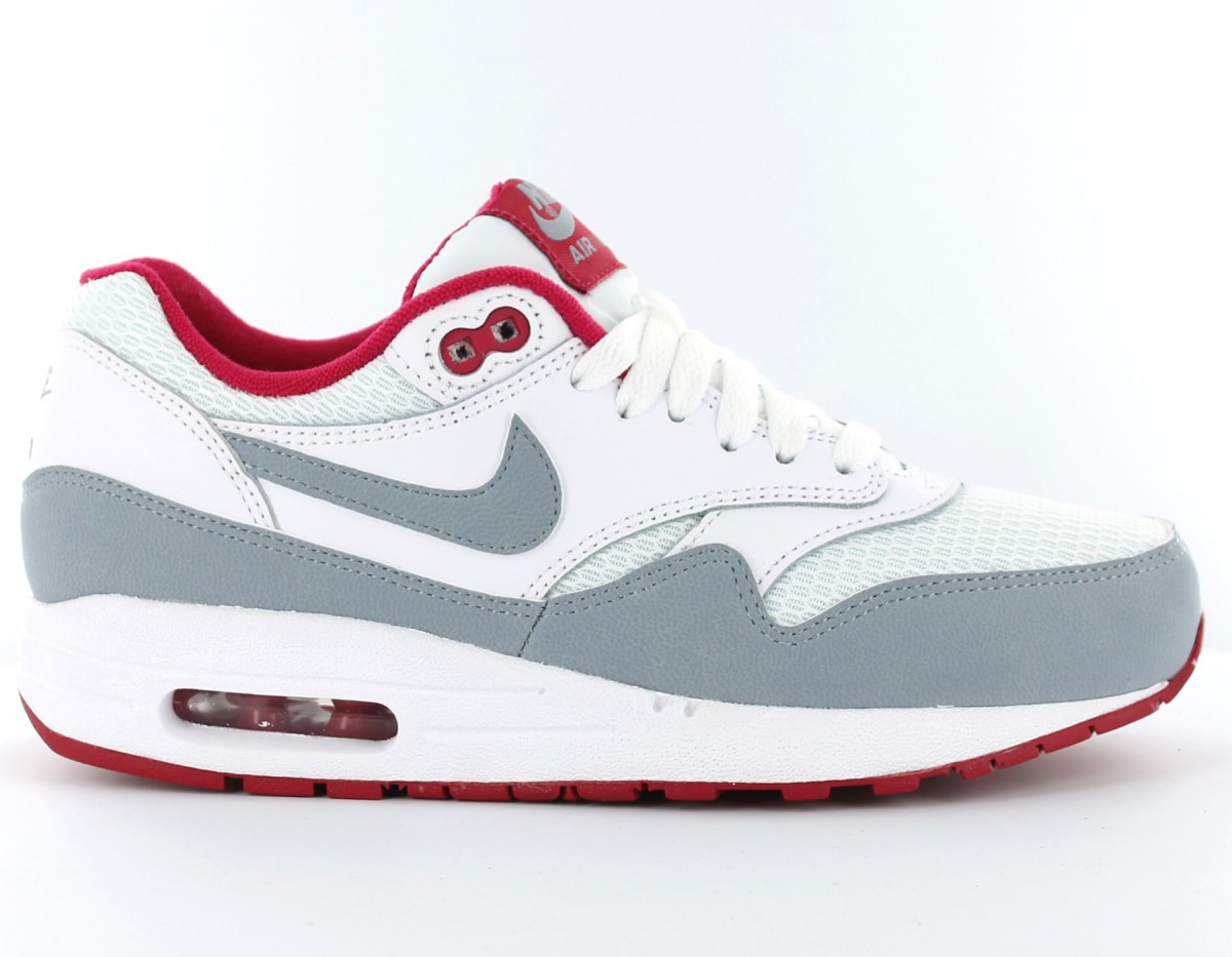 Nike Air max 1 femme BLANC/GRIS/ROSE