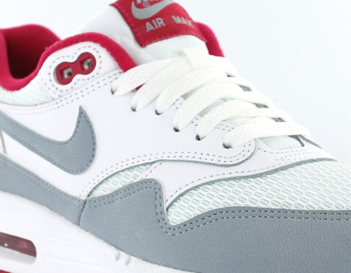 Nike Air max 1 femme BLANC/GRIS/ROSE