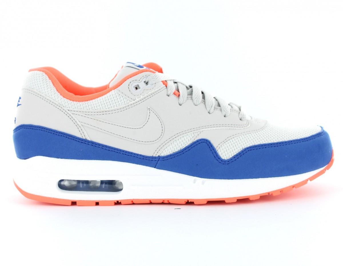 Nike Air Max 1 GRIS/BLEU/MANGO