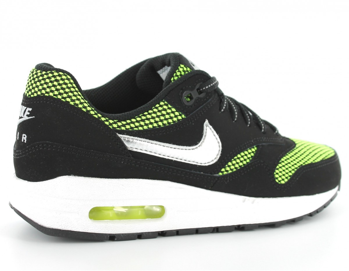 Nike Air max 1 LE reptil pack gs NOIR/VOLT